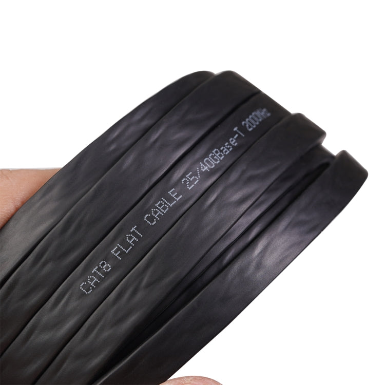 CAT8-2 Double Shielded CAT8 Flat Network LAN Cable, Length: 10m - free shipping - PMC Jewellery - Order now!