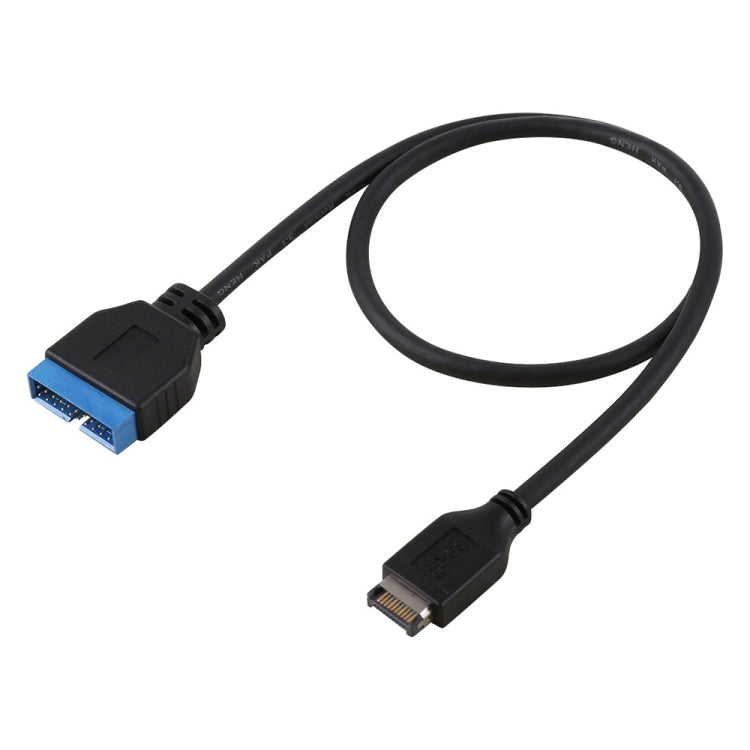 30cm USB 3.1 Type-E to USB 3.0 Motherboard 19 Pin Male Expansion Cable - USB 3.0 by PMC Jewellery | Online Shopping South Africa | PMC Jewellery