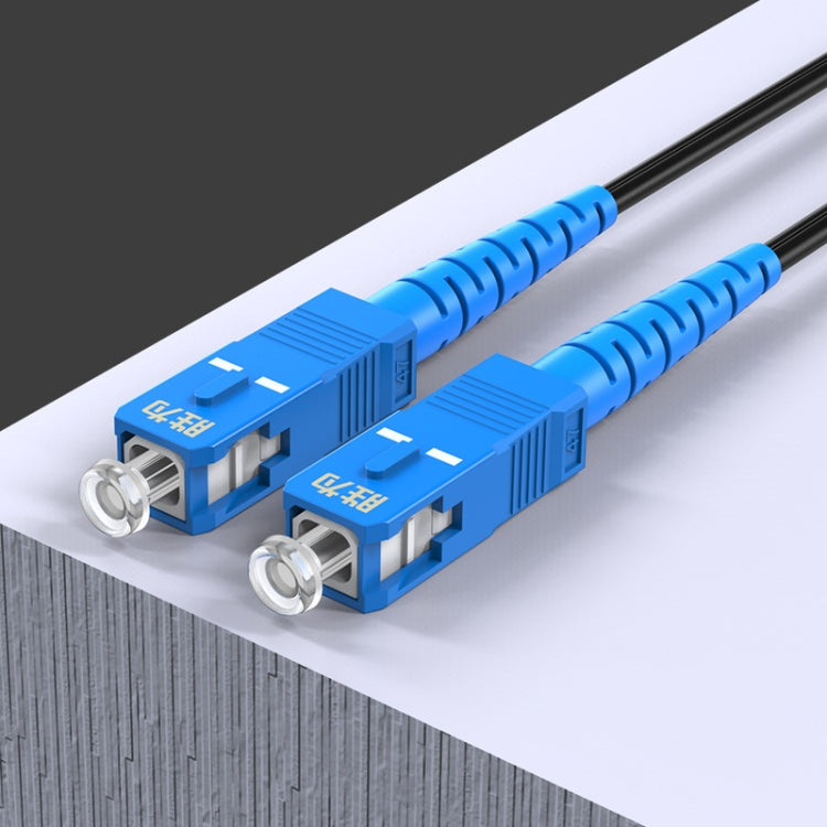 Triple Steel Wire Long Range Outdoor Fiber Optic Drop Cable Patch Jumper with SC Connector, Cable Length: 300m - Fiber Optic Jumper by PMC Jewellery | Online Shopping South Africa | PMC Jewellery | Buy Now Pay Later Mobicred