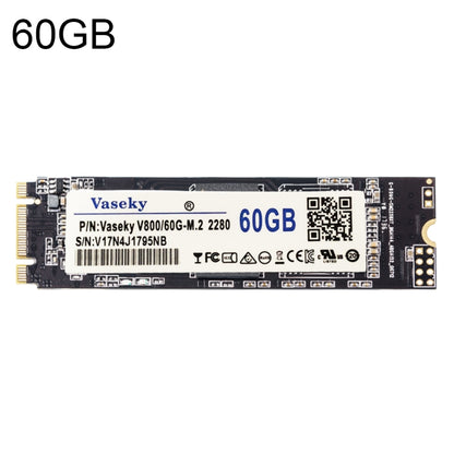 Vaseky V800 60GB NGFF / M.2 2280 Interface Solid State Drive Hard Drive for Laptop - Solid State Drives by Vaseky | Online Shopping South Africa | PMC Jewellery | Buy Now Pay Later Mobicred