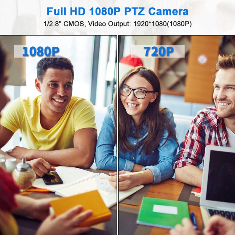 YANS YS-H10UH USB HD 1080P Wide-Angle Video Conference Camera with Remote Control(Silver) - free shipping - PMC TechLife - Order now!