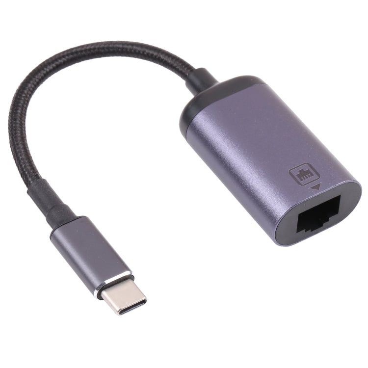 USB-C / Type-C Male to 100M RJ45 Female Adapter Cable - Cable & Adapters by PMC Jewellery | Online Shopping South Africa | PMC Jewellery | Buy Now Pay Later Mobicred