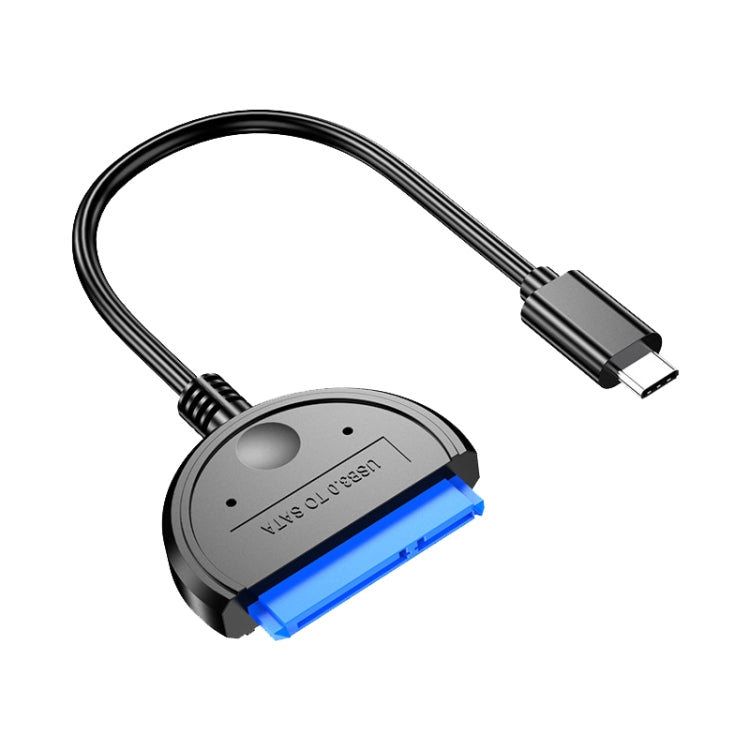 TC44 USB-C / Type-C to SATA Hard Disk Drive Converter for 2.5 inch Solid State and Mechanical Hard Drives (Black) - eSATA & SATA & IDE by PMC TechLife | Online Shopping South Africa | PMC TechLife | Buy Now Pay Later Mobicred
