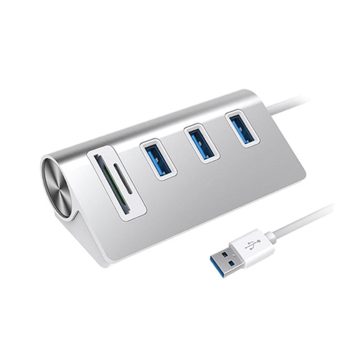 Rocketek HC422 USB3.0 x 3 + SD / TF Card Reader HUB Adapter - USB 3.0 HUB by ROCKETEK | Online Shopping South Africa | PMC Jewellery | Buy Now Pay Later Mobicred