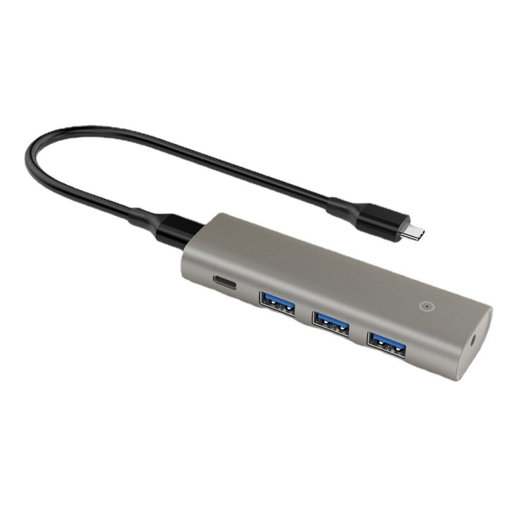 Rocketek HC466 USB3.2 Gen2 Type-C 4 in 1 HUB Adapter - USB HUB by ROCKETEK | Online Shopping South Africa | PMC Jewellery | Buy Now Pay Later Mobicred