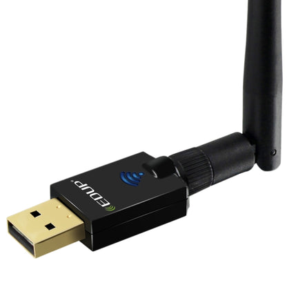 EDUP EP-DB1607 600Mbps 2.4GHz & 5GHz Dual Band Wireless Wifi USB 2.0 Ethernet Adapter Network Card - USB Network Adapter by EDUP | Online Shopping South Africa | PMC Jewellery | Buy Now Pay Later Mobicred