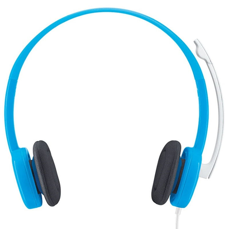 Logitech H150 Wired Headphone Dual 3.5mm Earphone Gaming Headset Stereo with MIC - free shipping - PMC Jewellery - Order now!