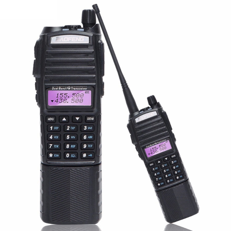 BaoFeng UV-82T Tri-Band Two-Way Radio Dual Antenna Handheld Walkie Talkie, EU Plug - Handheld Walkie Talkie by BAOFENG | Online Shopping South Africa | PMC Jewellery | Buy Now Pay Later Mobicred