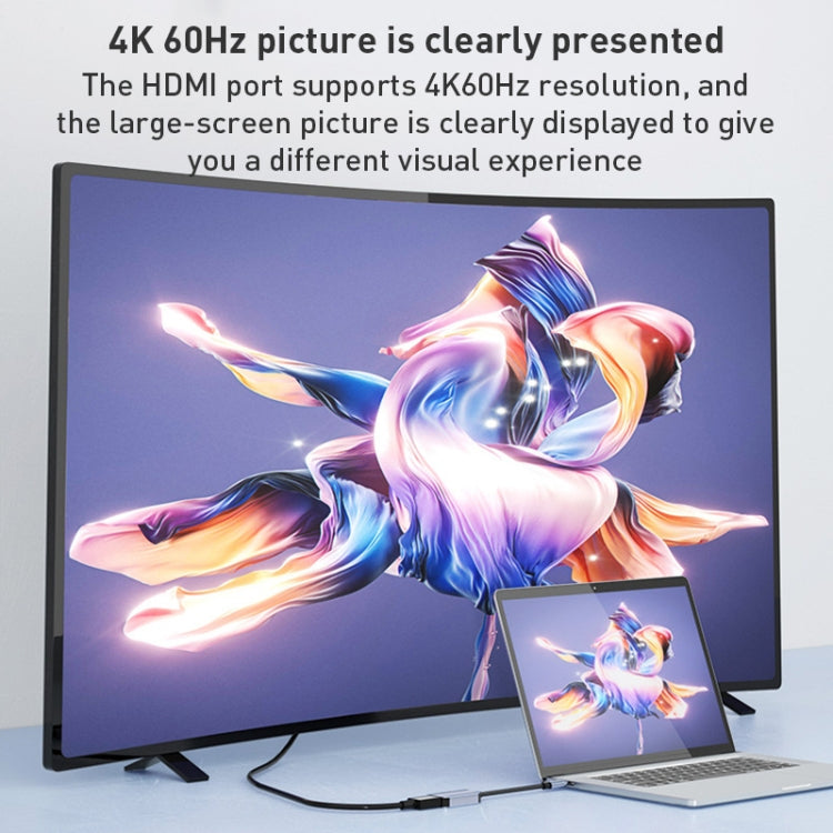 BYL-2006A USB-C/Type-C to HDTV 4K Converter Cable (Silver) - free shipping - PMC Jewellery - Order now!