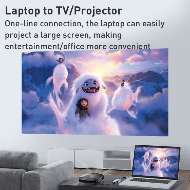 BYL-2006A USB-C/Type-C to HDTV 4K Converter Cable (Silver) - free shipping - PMC Jewellery - Order now!