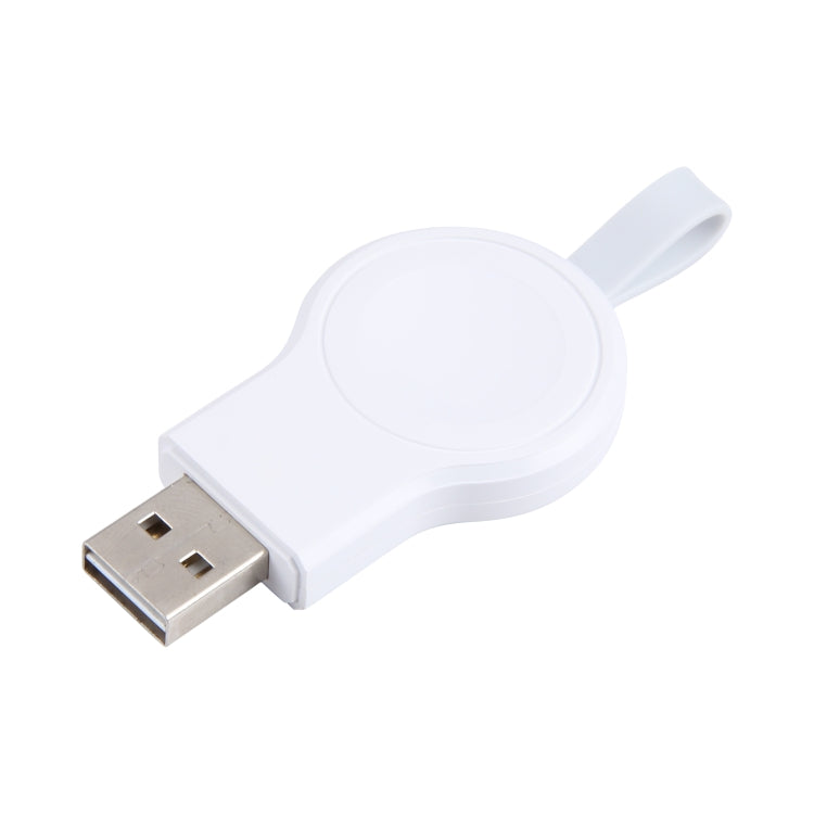 For Apple Watch Series 2W USB Port Portable Magnetic Charger (White) - Charger / Holder by PMC TechLife | Online Shopping South Africa | PMC TechLife | Buy Now Pay Later Mobicred