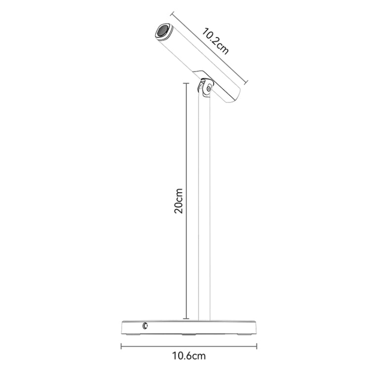YESIDO KR18 360 Degree Omnidirectional Desktop Noise USB Canceling Microphone - Microphone by Yesido | Online Shopping South Africa | PMC TechLife | Buy Now Pay Later Mobicred