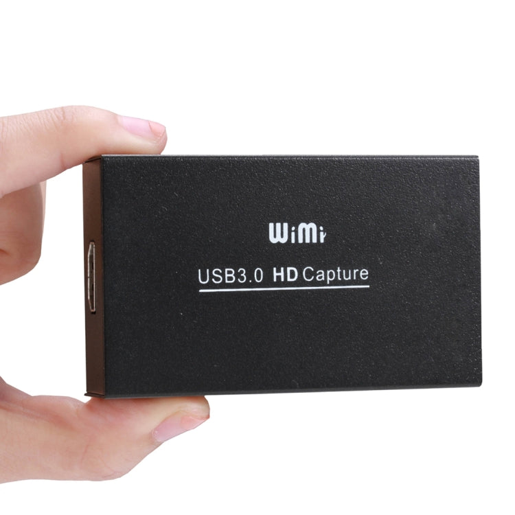 WIMI EC288 USB 3.0 HDMI 1080P Video Capture Device Stream Box, No Need Install Driver (Black) - Video Capture Solutions by PMC TechLife | Online Shopping South Africa | PMC TechLife | Buy Now Pay Later Mobicred