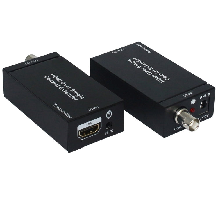 NK-C100IR 1080P HDMI Over Single Coaxial Extender Transmitter + Receiver with IR Coaxial Cable, Signal Range up to 100m (US Plug) - Amplifier by PMC Jewellery | Online Shopping South Africa | PMC Jewellery | Buy Now Pay Later Mobicred