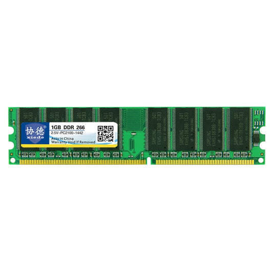 XIEDE X003 DDR 266MHz 1GB General Full Compatibility Memory RAM Module for Desktop PC - RAMs by XIEDE | Online Shopping South Africa | PMC Jewellery | Buy Now Pay Later Mobicred