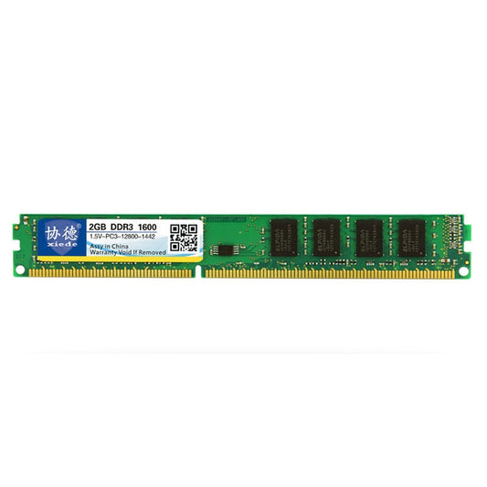 XIEDE X033 DDR3 1600MHz 2GB 1.5V General Full Compatibility Memory RAM Module for Desktop PC - RAMs by XIEDE | Online Shopping South Africa | PMC Jewellery | Buy Now Pay Later Mobicred