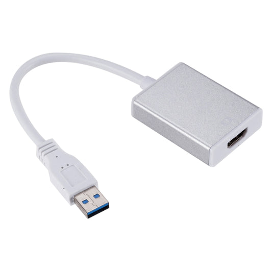 External Graphics Card Converter Cable USB3.0 to HDMI(Silver) - Converter by PMC Jewellery | Online Shopping South Africa | PMC Jewellery | Buy Now Pay Later Mobicred