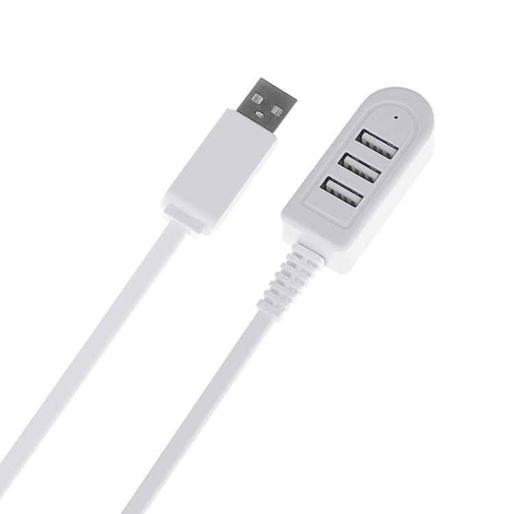 1.2m TPE USB A to 3 USB Ports Female HUB Adapter - Converter & Adapter by PMC Jewellery | Online Shopping South Africa | PMC Jewellery | Buy Now Pay Later Mobicred