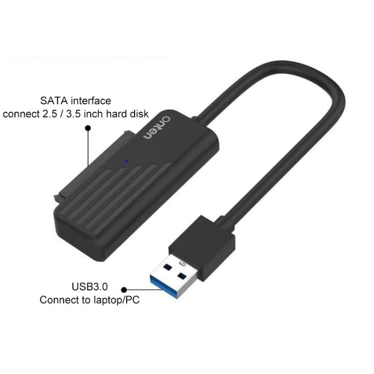 Onten US301 USB 3.0 to SATA Adapter for Universal 2.5/3.5 HDD/SSD Hard Drive Disk - USB to IDE / SATA by Onten | Online Shopping South Africa | PMC Jewellery | Buy Now Pay Later Mobicred