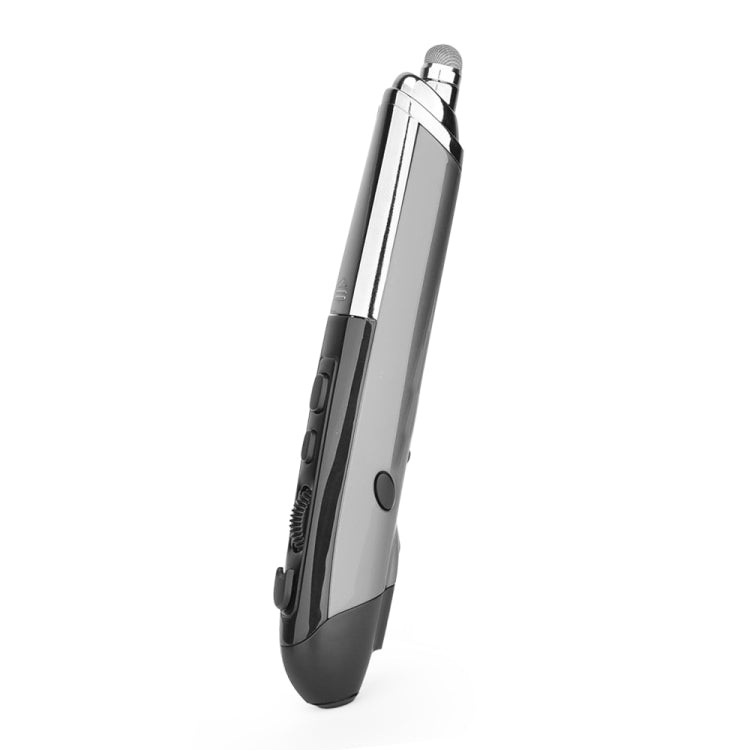 PR-08 6-keys Smart Wireless Optical Mouse with Stylus Pen & Laser Function (Grey) - free shipping - PMC Jewellery - Order now!