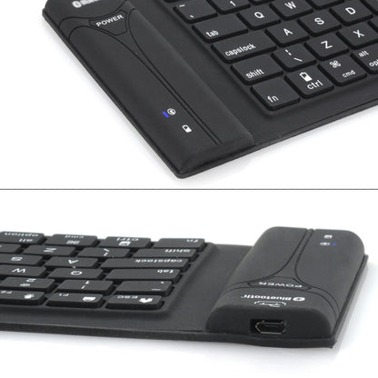 JA-11 108-keys Foldable Silicone Bluetooth Keyboard - Wireless Keyboard by PMC Jewellery | Online Shopping South Africa | PMC Jewellery | Buy Now Pay Later Mobicred