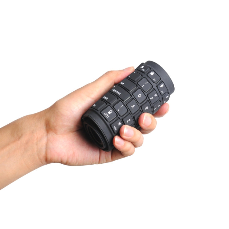 JA-11 108-keys Foldable Silicone Bluetooth Keyboard - Wireless Keyboard by PMC TechLife | Online Shopping South Africa | PMC TechLife | Buy Now Pay Later Mobicred