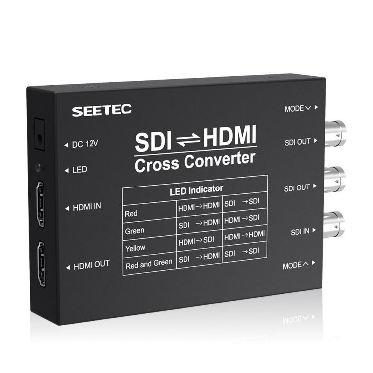 SEETEC 3 x SDI to 2 x HDMI Two-way Signal Translator Converter - free shipping - PMC Jewellery - Order now!