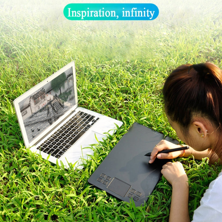 VEIKK A50 10x6 inch 5080 LPI Smart Touch Electronic Graphic Tablet, with Type-c Interface - free shipping - PMC TechLife - Order now!