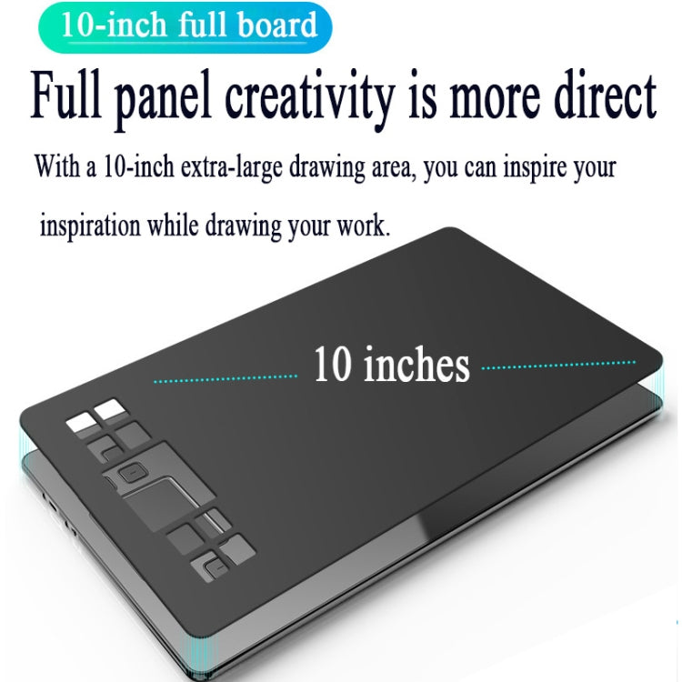 VEIKK A50 10x6 inch 5080 LPI Smart Touch Electronic Graphic Tablet, with Type-c Interface - free shipping - PMC TechLife - Order now!