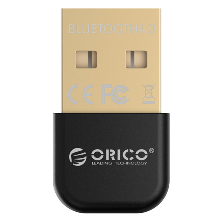 ORICO BTA-403 3Mbps Transfer Speed USB Bluetooth 4.0 Adapter(Black) - Bluetooth Dongle by ORICO | Online Shopping South Africa | PMC TechLife | Buy Now Pay Later Mobicred