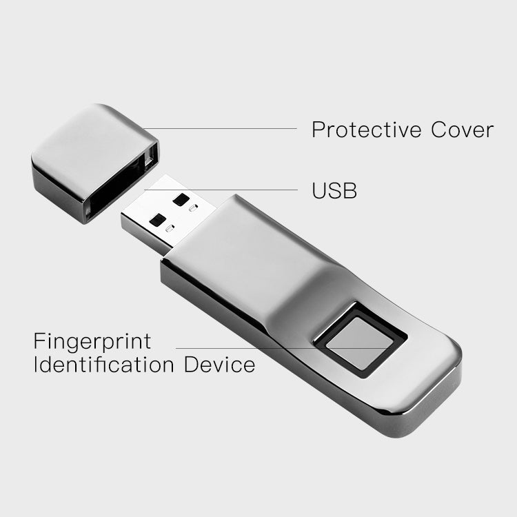 P1 High Speed USB 3.0 32GB Fingerprint Encryption Flash Disk USB Memory Stick Pen Drive U DISK, Write: 75MB/s, Read: 135MB/s - USB Flash Drives by PMC TechLife | Online Shopping South Africa | PMC TechLife | Buy Now Pay Later Mobicred