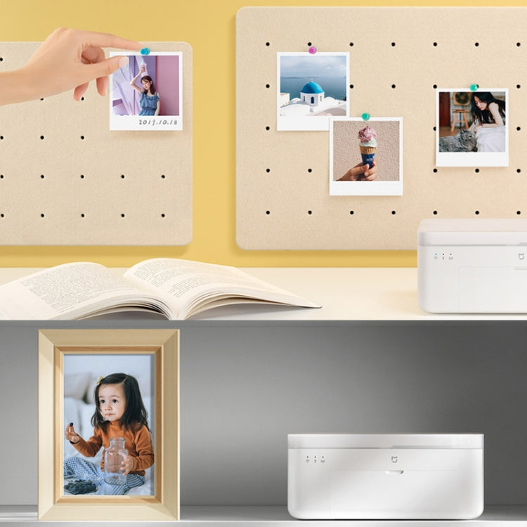 Original Xiaomi Mijia 1S Mini Automatic Pocket Photo Printer 3 inch Adhesive Photo Paper for PC5841 (White) - Printer Accessories by Xiaomi | Online Shopping South Africa | PMC Jewellery | Buy Now Pay Later Mobicred