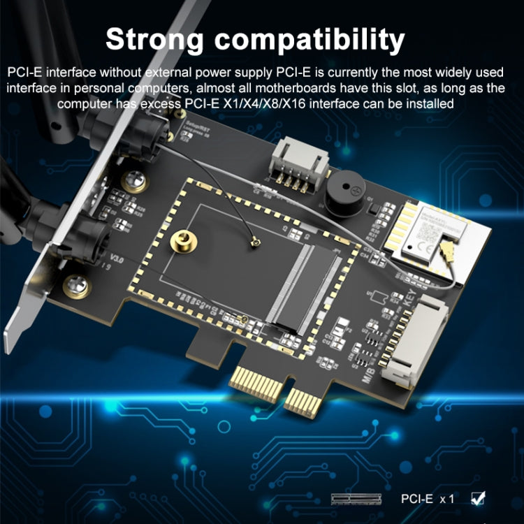 EDUP EP-9713 Remote Control Computer Switch Machine Network Card Bare Board - free shipping - PMC Jewellery - Order now!