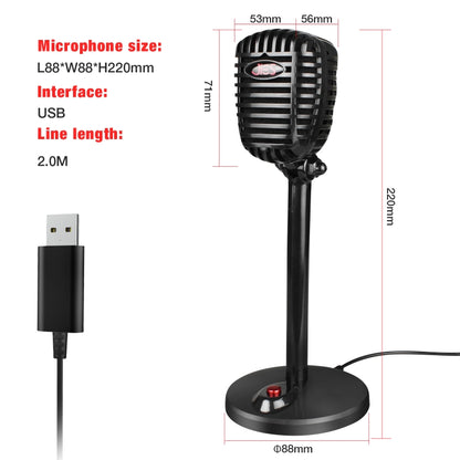 360 Degree Rotatable Driveless USB Voice Chat Device Video Conference Microphone, Cable Length: 2.2m - Microphone by PMC Jewellery | Online Shopping South Africa | PMC Jewellery | Buy Now Pay Later Mobicred