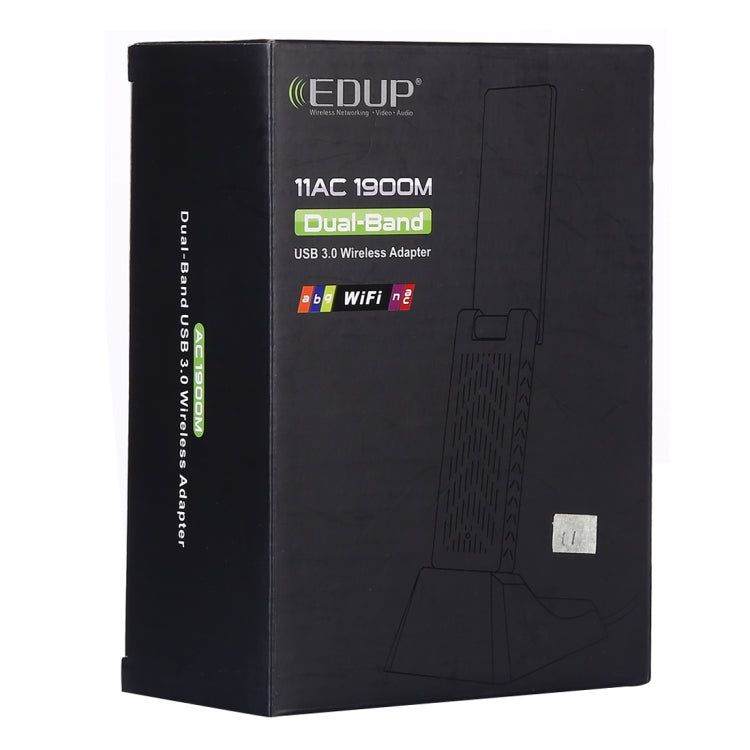 EDUP EP-AC1675 AC1900Mbps 2.4GHz & 5.8GHz Dual Band USB3.0 WiFi Adapter External Network Card - free shipping - PMC Jewellery - Order now!