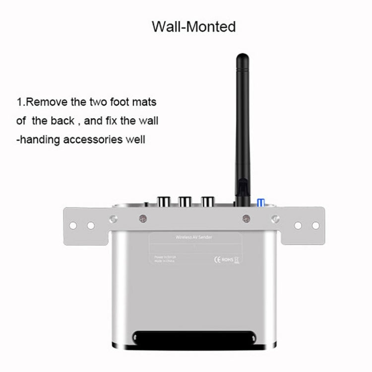 Measy AV220 2.4GHz Wireless Audio / Video Transmitter and Receiver, Transmission Distance: 200m, AU Plug - Set Top Box & Accessories by Measy | Online Shopping South Africa | PMC TechLife | Buy Now Pay Later Mobicred
