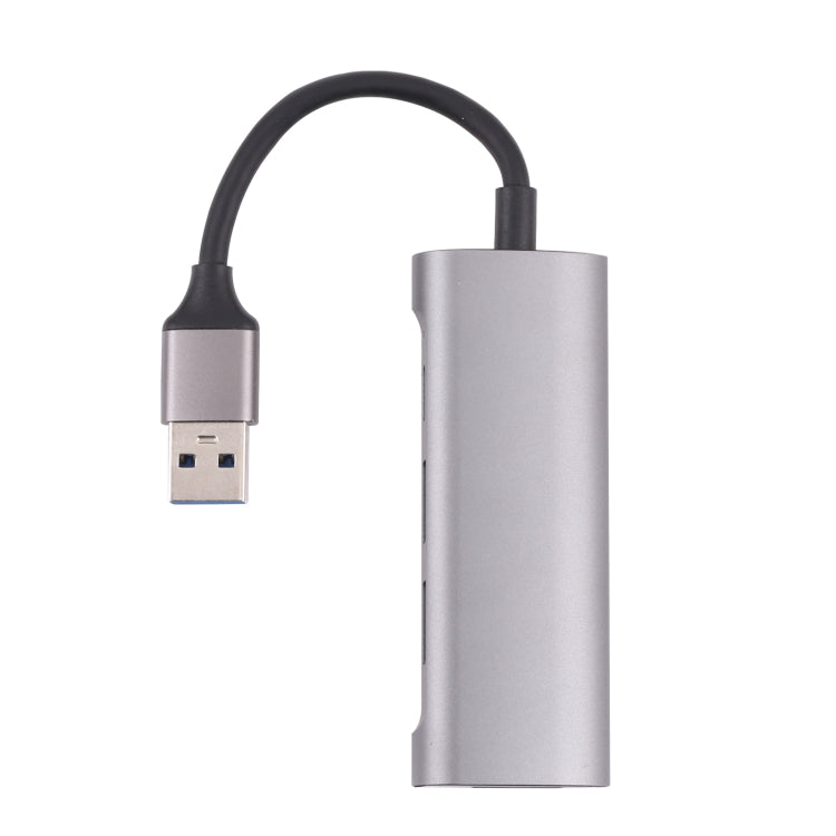 U-811 4 in 1 USB 3.0 to 3 USB 3.0 + USB-C / Type-C Ports HUB Docking Station - USB 3.0 HUB by PMC TechLife | Online Shopping South Africa | PMC TechLife | Buy Now Pay Later Mobicred