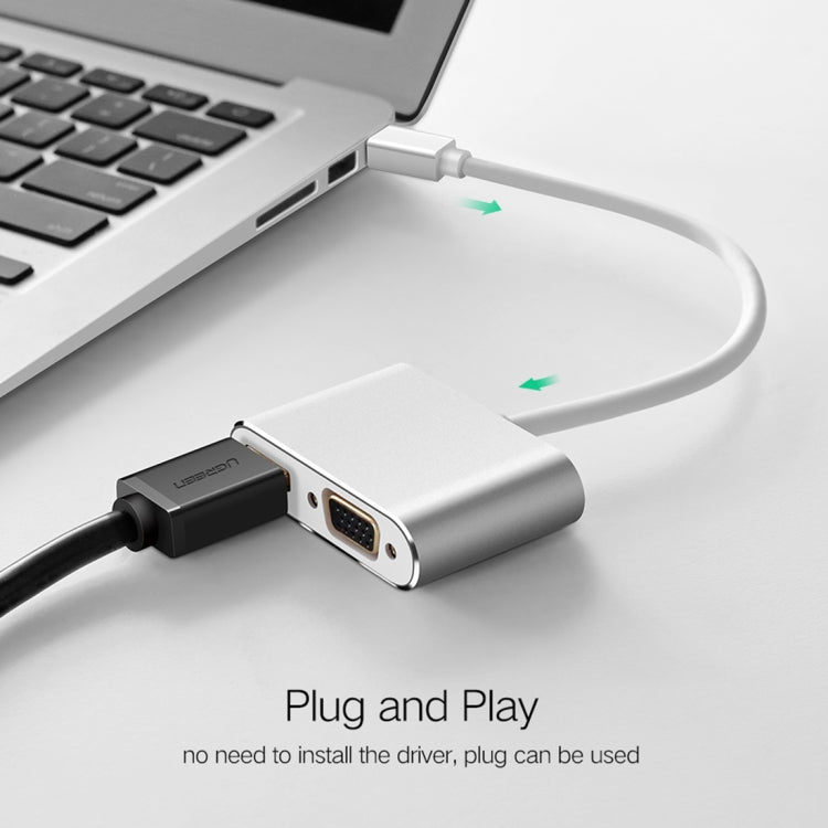 2 in 1 4Kx2K Mini DisplayPort to VGA & HDMI Adapter (Silver) - free shipping - PMC Jewellery - Order now!