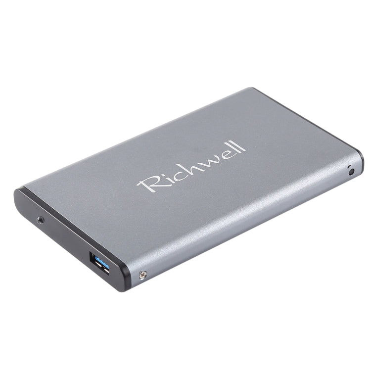 Richwell SATA R2-SATA-2TB 2TB 2.5 inch USB3.0 Super Speed Interface Mobile Hard Disk Drive(Grey) - free shipping - PMC Jewellery - Order now!