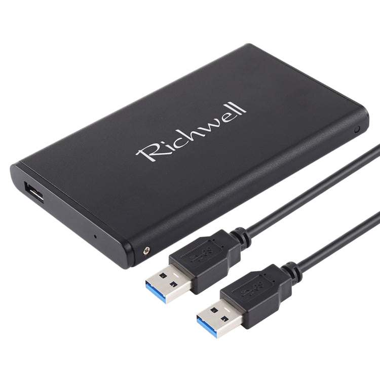 Richwell SATA R2-SATA-250GB 250GB 2.5 inch USB3.0 Super Speed Interface Mobile Hard Disk Drive(Black) - free shipping - PMC Jewellery - Order now!