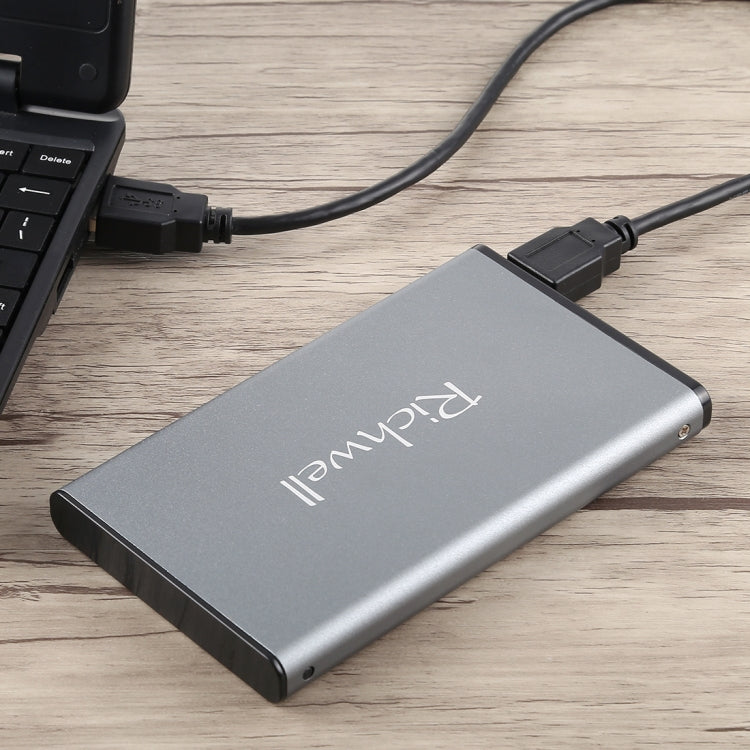 Richwell SATA R2-SATA-250GB 250GB 2.5 inch USB3.0 Super Speed Interface Mobile Hard Disk Drive(Grey) - free shipping - PMC Jewellery - Order now!