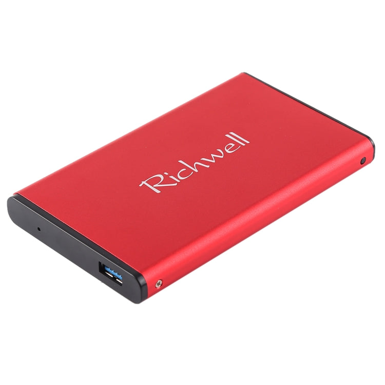 Richwell SATA R2-SATA-320GB 320GB 2.5 inch USB3.0 Super Speed Interface Mobile Hard Disk Drive(Red) - free shipping - PMC Jewellery - Order now!