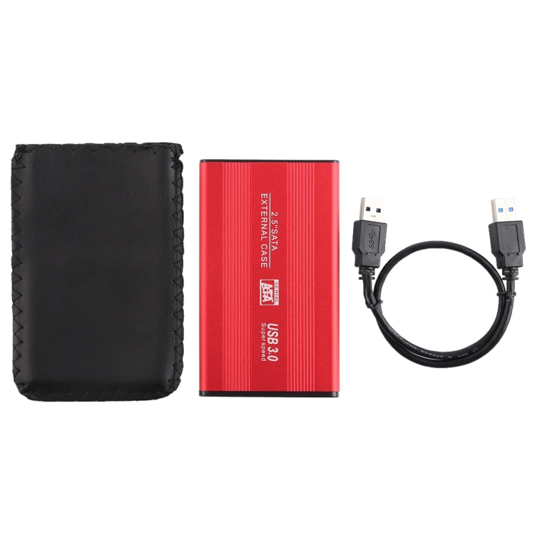 Richwell SATA R2-SATA-500GB 500GB 2.5 inch USB3.0 Super Speed Interface Mobile Hard Disk Drive(Red) - free shipping - PMC Jewellery - Order now!
