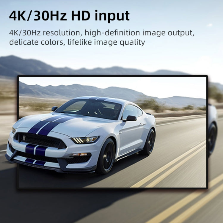4K 30Hz HDMI to USB3.0 HD Video Capture Card with Cable - Video Capture Solutions by PMC TechLife | Online Shopping South Africa | PMC TechLife | Buy Now Pay Later Mobicred