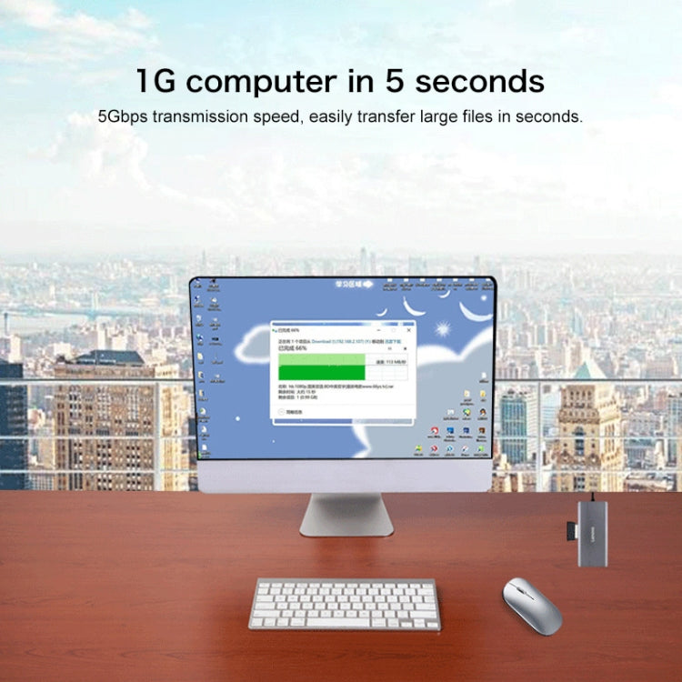 Lenovo LX0801 Type-C / USB-C Network Cable Interface Converter Docking Station - free shipping - PMC Jewellery - Order now!