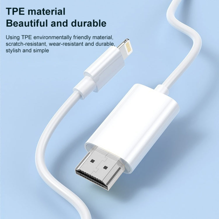 EP-808-H 8 Pin to HDMI Adapter Cable, Length: 2m - free shipping - PMC Jewellery - Order now!