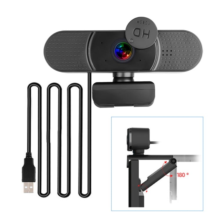 C36 1080P HD Computer Camera Webcam(Black) - HD Camera by PMC Jewellery | Online Shopping South Africa | PMC Jewellery | Buy Now Pay Later Mobicred