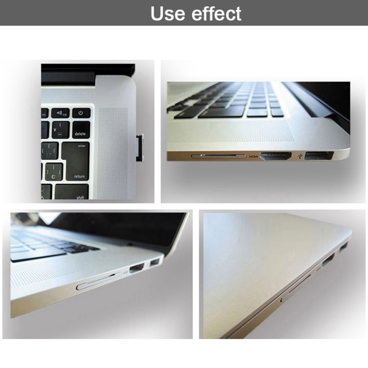 BASEQI Hidden Aluminum Alloy SD Card Case for MacBook Air 13.3 inch Laptops - Card Case by PMC Jewellery | Online Shopping South Africa | PMC Jewellery | Buy Now Pay Later Mobicred