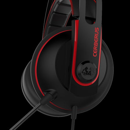 ASUS Cerberus V2 3.5mm Interface 53mm Speaker Unit Gaming Headset with Mic(Red) - Multimedia Headset by ASUS | Online Shopping South Africa | PMC Jewellery | Buy Now Pay Later Mobicred