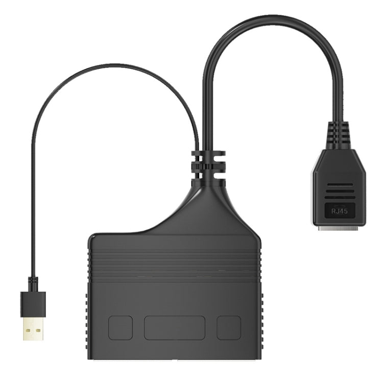 Female RJ45 3 in 1 Gigabit Network Splitter Cable Ethernet Network Coupler - Network Hubs by PMC Jewellery | Online Shopping South Africa | PMC Jewellery | Buy Now Pay Later Mobicred